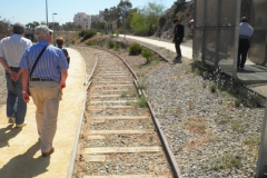 Rampa de acceso a los túneles de El Hornillo
