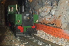 Tren en el museo del Labradorcico.