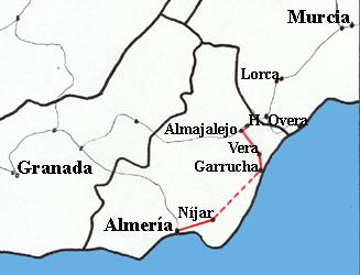 MapaProyectoAlmeriaLorcaSigloXIX